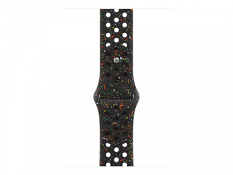 Pasek sportowy Nike w kolorze nocnej czerni do koperty 46 mm – rozmiar M/L