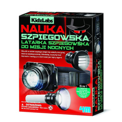 Kidzlabs Latarka szpiegowska do misji nocnych