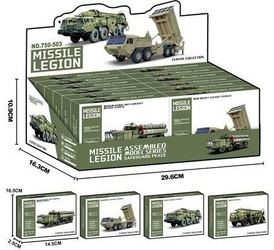 Model wojskowy do składania PVC MIX