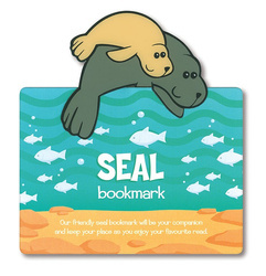 Zwierzęca zakładka do książki Seal Foka
