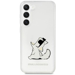 Etui Karl Lagerfeld Choupette Fun na Samsung Galaxy S23+ - przezroczyste