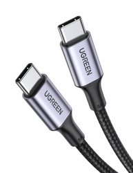 Kabel USB-C do USB-C UGREEN US316, 100W, 1.5m (czarny)