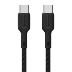 Kabel Dudao L9C 65W USB-C - USB-C 2m - czarny