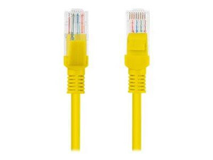 LANBERG PCU6-10CC-0300-Y Lanberg Patchcord RJ45 kat. 6 UTP 3m żółty