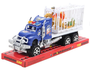 Ciężarówka z dinozaurem