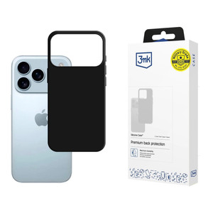 Etui 3mk Silicone Case na iPhone 17 Pro Max - czarne