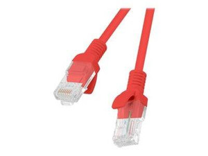 LANBERG PCU5-10CC-0150-R Lanberg Patchcord RJ45 kat. 5e UTP 1.5m czerwony