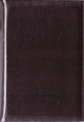 Pismo Święte w etui brązowe