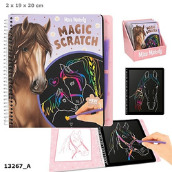 Zestaw kreatywny Magic Scratch Miss Melody 13267A