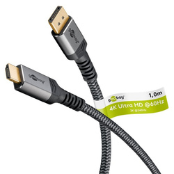Goobay DisplayPort to HDMI Cable | 65268 | DisplayPort to HDMI