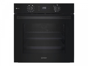Whirlpool IO K58HS B Oven, Built-in, Electric, Width 55.1 cm, Self cleaning, Black | INDESIT
