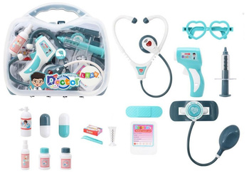 Zestaw małego doktora ze światłem i dźwiękiem