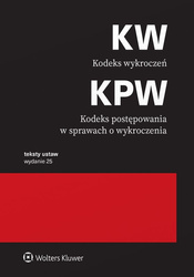 Kodeks wykroczeń. Kodeks postępowania w sprawach o wykroczenia. Przepisy