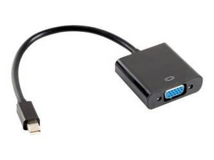 LANBERG AD-0006-BK Lanberg adapter mini Displayport(M)->VGA(F) na kablu