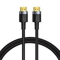 Baseus Cafule kabel przewód HDMI 2.0 4K 60 Hz 3D 18 Gbps 2 m czarny (CADKLF-F01)