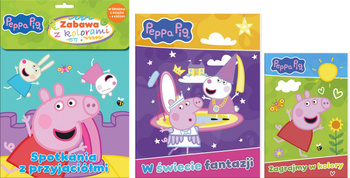 Spotkania z przyjaciółmi. Świnka Peppa. Zabawa z kolorami