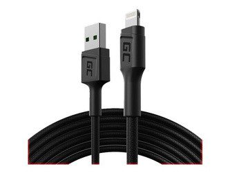 GREENCELL Cable GC PowerStream USB-A - Lightning 120cm Apple 2.4A