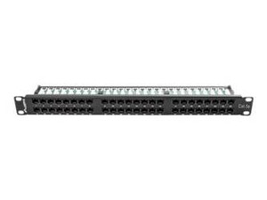 LANBERG PPU5-1048-B Lanberg Patch Panel 48 port 1U, kat. 5e, czarny
