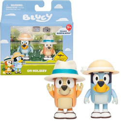 Figurki Bluey  Wakacje 2-pak