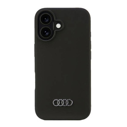 Etui Audi Silicone Case na iPhone 16 6.1` - czarne