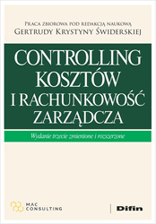 Controlling kosztów i rachunkowość zarządcza wyd. 3