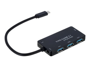 AKYGA Hub USB AK-AD-52 aktywny USB type C m / 4x USB A f ver. 3.1 20cm