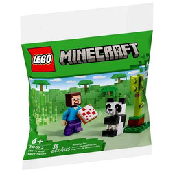 LEGO(R) MINECRAFT 30672 Steve i mala panda