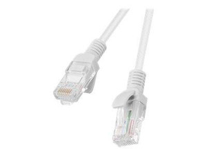 LANBERG PCU5-20CC-0200-S Lanberg Patchcord RJ45, kat. 5e, UTP, 2m, szary, op. zbiorcze 10 szt