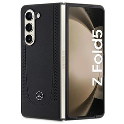 Etui Mercedes Leather Urban na Samsung Galaxy Z Fold 5 - czarne