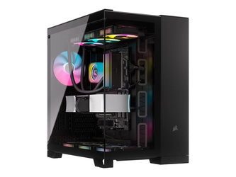 Corsair Dual Chamber PC Case | iCUE LINK 6500X RGB | Black | Mid Tower | Power supply included No | ATX