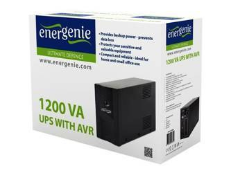 GEMBIRD UPS-PC-1202AP Energenie by Gembird UPS power cube USB, RJ12x2 1200VA
