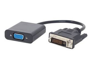 GEMBIRD A-DVID-VGAF-01 Gembird adapter DVI-D/VGA (24M/15F) czarny