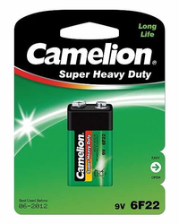 Camelion | 6F22-BP1G | 9V/6F22 | Super Heavy Duty | 1 pc(s)