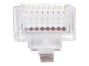 GEMBIRD LC-PTU-01/50 Gembird wtyk sieciowy RJ45 (50 sztuk) przelotowy UTP,8P8C, do drutów i linek