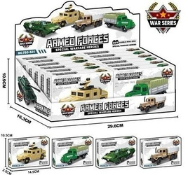 Model wojskowy do składania PVC MIX