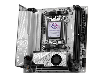 MSI MPG B850I EDGE TI WIFI | Processor family AMD B850 | Processor socket AM5 | DDR5 | Supported hard disk drive interfaces SATA, M.2 | Number of SATA