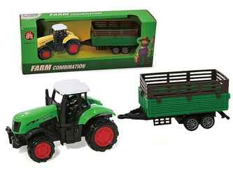 Traktor z przyczepą MIX