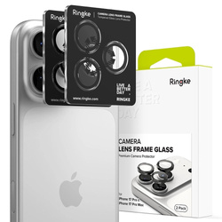 Osłona aparatu Ringke Camera Frame Protector 2-pack na iPhone 17 Pro / 17 Pro Max - czarne