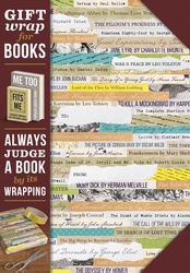 Gift wrap - papier do książki - Reading list