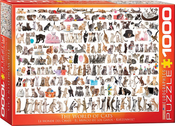 Puzzle 1000 The World of Cats 6000-0580