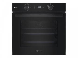 Whirlpool IO K58HS B Oven, Built-in, Electric, Width 55.1 cm, Self cleaning, Black | INDESIT