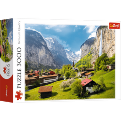 Puzzle 3000 Lauterbrunnen Szwajcaria 33076