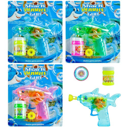 Pistolet na bańki rekin MIX