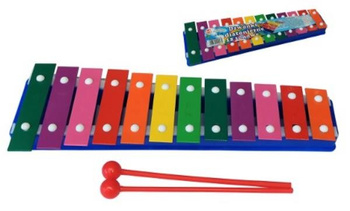 Dzwonki diatoniczne 12 tonowe kolorowe