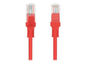 LANBERG PCU6-10CC-0300-R Lanberg Patchcord RJ45 kat. 6 UTP 3m czerwony