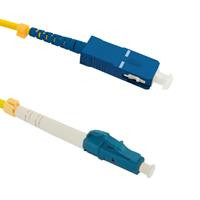 Qoltec Optic Patchcord SC/UPC-LC/UPC | Singlemode | 9/125 | G652D | Simplex 0,5m