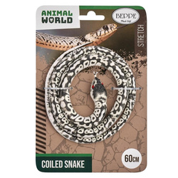 Wąż gumowy szaro-biały 60cm