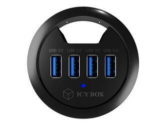 ICY BOX IB-HUB1403 Hub do Biurka 4xUSB 3.0 kabel 120 cm USB 3.0