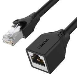 Unitek przedłużacz RJ-45 (8P8C) M-F Cat 6 STP 1 m