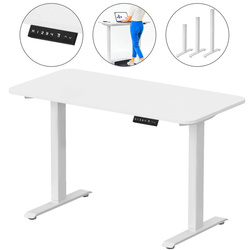 Kingsmith Walkingdesk | Biurko z elektryczną regulacją wysokości | Białe